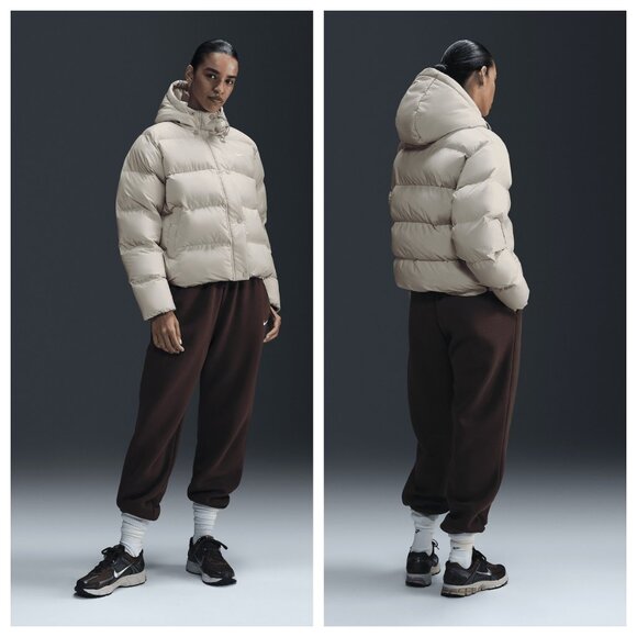 Nike Nike Metro Puffer Jacket Therma-fit in Beige - Picture 1 of 8